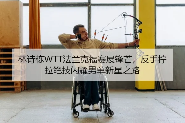 林诗栋WTT法兰克福赛展锋芒，反手拧拉绝技闪耀男单新星之路